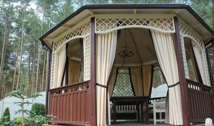 Függöny gazebo fotó