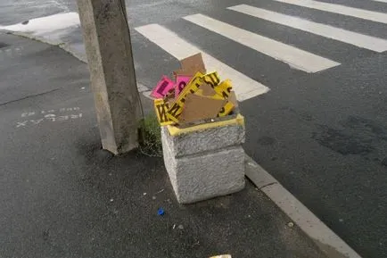 A büntetést az illegális kültéri reklám