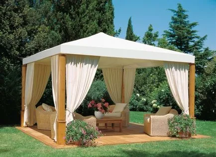 Függöny gazebo fotó