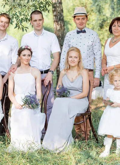 Stílusos Esküvői Cristina és Igor tartottak augusztus egy kis kört a közeli barátok és rokonok,