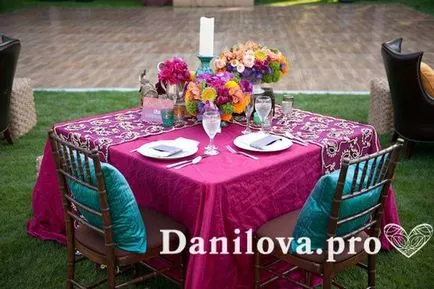 Stílus esküvők típusú és hogyan kell kiválasztani a stílus esküvő, stúdió dekoráció Anastasia Danilova
