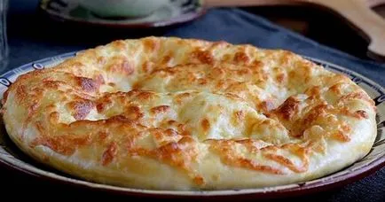 Tésztát KHACHAPURI - Grúz receptek kefir, joghurt, élesztő és a víz