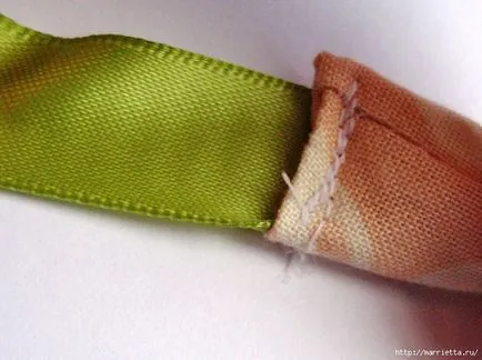Textil gyöngyöket a kezét