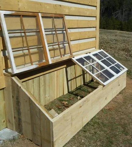 Greenhouse az ablakkeret kezével teljes ciklus műszaki rajzok és fotók (képek) Greenhouse az ablakkeret kezével teljes ciklus műszaki rajzok és fényképek