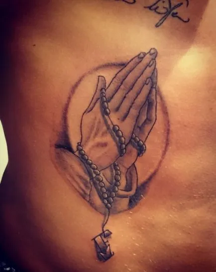 Tetoválás tattoo ima értékét, 34 fényképek, vázlatok