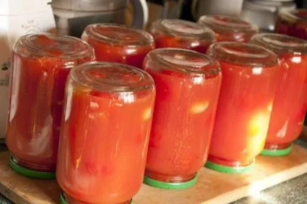 Paradicsom saját lében - a receptek gyűjteménye - tomatomaniya (paradicsom) Paradicsom saját lében - a receptek gyűjteménye - tomatomaniya