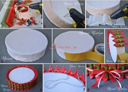 Tortát édességet elegáns mák - master class Iriny Tsybun