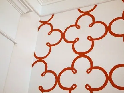 Stencil falak saját kezűleg 4 fő osztály lépésről lépésre fotók