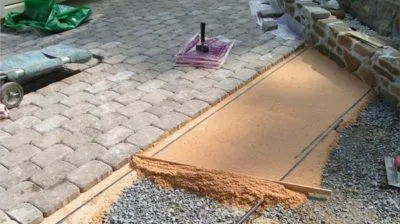 Útcsempe a homokot a kezét a technológia, a módszerek és szabályok