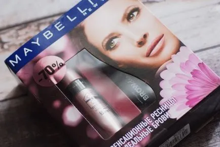 Mascara Maybelline ostor szenzációs és homlokát dráma az én vélemény - Elena Chemezov