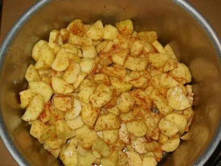 Sült burgonya hús és zöldségek - hogyan kell főzni egy pörkölt burgonya hússal multivarka, (hús) Sült burgonya hús és zöldségek - hogyan kell főzni egy pörkölt burgonya hússal multivarka,