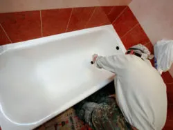 Telepítése a fürdő kezét lépésről lépésre, videó