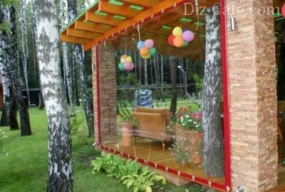 Kültéri függönyök pavilonba, és veranda típusú függönyök tervezési lehetőségek (függönyök) Kültéri függönyök pavilonba, és veranda típusú függönyök tervezési lehetőségek