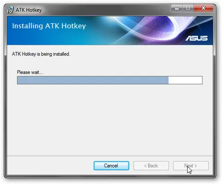 Illesztőprogramok és segédprogramok telepítése az ASUS
