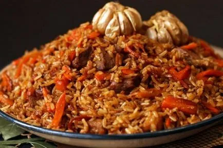 üzbég pilaf