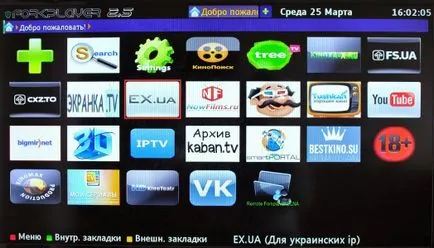 Widgets Philips Smart TV - hol letölteni és hogyan kell telepíteni