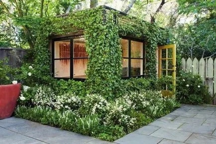 Függőleges kertészeti képen probléma (függőleges ültetés nyaralók) Függőleges kertészeti a ház Photo