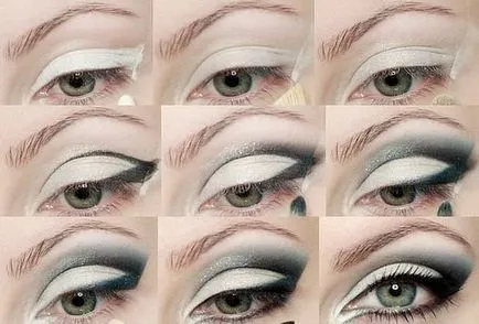 Este make-up a kezüket