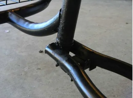 Kerékpár utánfutó a kezüket a DIY