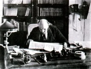 Vladimir Ilich Lenin (Uljanov) - vezetője a világ proletariátus 100 nagy uralkodók és fejedelmek