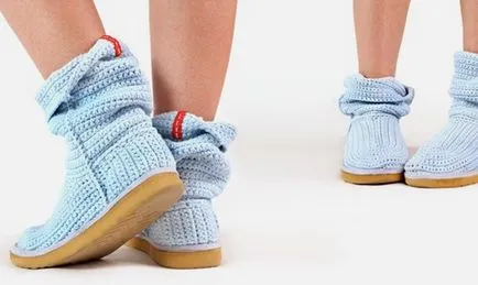 Kötött csizma segít létrehozni egy elegáns és merész képek