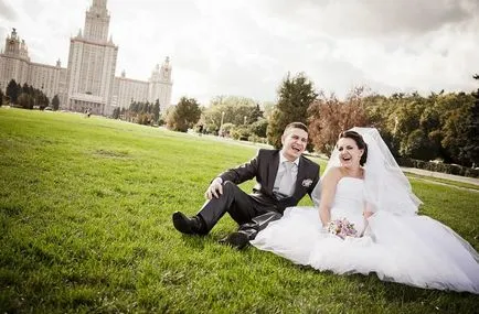 Esküvői Sparrow Hills Moszkvában