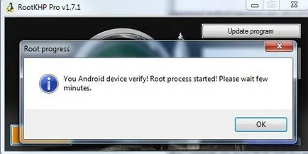 Kaptam egy gyökér HTC One V, rootgadget