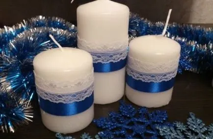 Hogyan díszíteni a gyertyát