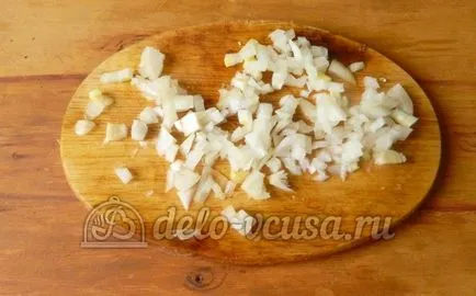 Sült burgonya gombával recept lépésről lépésre