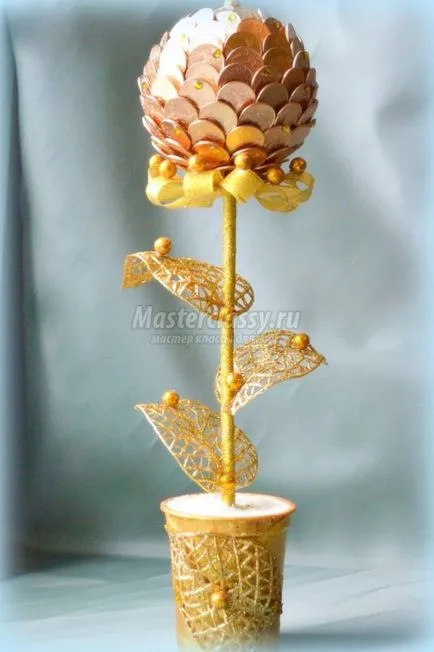 Golden Tree érmék Master Class lépésről lépésre fotók