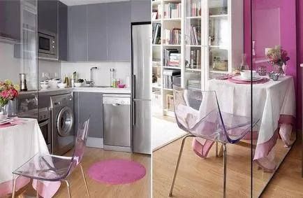 11 Tippek a konyhai berendezések a stúdió apartman (konyha építés lakás-stúdió) 11 Tippek a konyhai berendezések a stúdió lakás