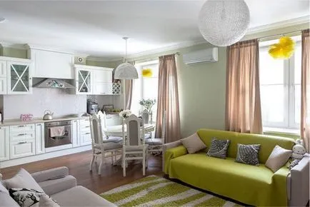 11 Tippek a konyhai berendezések a stúdió apartman (konyha építés lakás-stúdió) 11 Tippek a konyhai berendezések a stúdió lakás