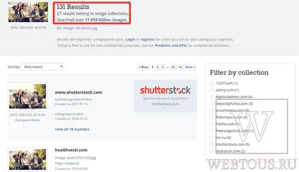 4 Ways, hogy azonnal megtalálja hasonló képet vagy fotót az interneten, ingyenes online szolgáltatás