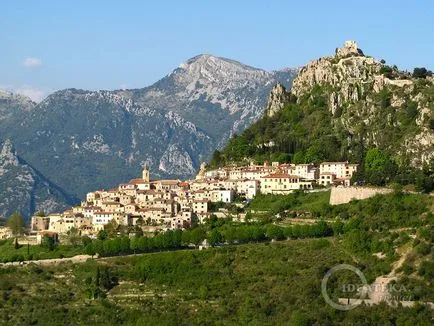 6 érdekes falvak Côte d'Azur, ötletek utazások (Village Saint-Ágnes, Franciaország) 6 érdekes falvak Côte d'Azur, ötleteket utazás
