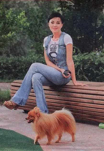 70 Fotók Anastasia Zavorotnyuk, a férje és a gyerekek (a lánya Anna és fia Michael)