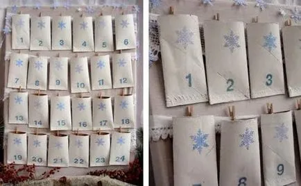 Adventi naptár - ez hogyan kell csinálni a saját kezével (Adventi naptár) Adventi naptár - ez hogyan lehet a saját kezét