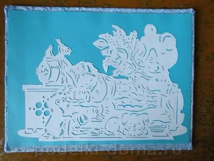 Album az újszülött a technika scrapbooking, egy doboz ötletek és műhelyek