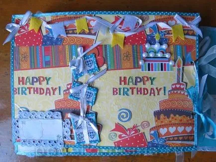 Album az újszülött a technika scrapbooking, egy doboz ötletek és műhelyek