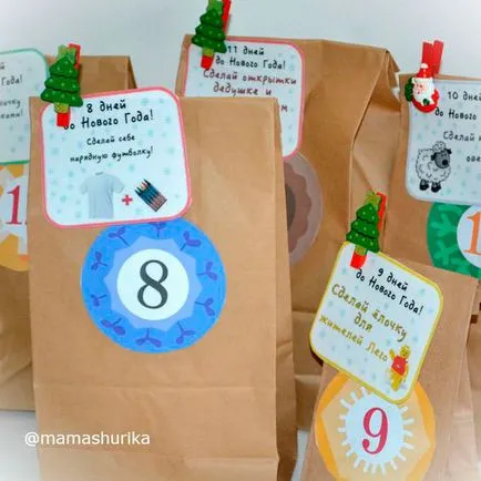 Adventi naptár gyerekeknek saját kezűleg, 47 ötleteket adventi naptár (saját) Adventi naptár gyerekeknek saját kezűleg, 47 ötleteket adventi naptár