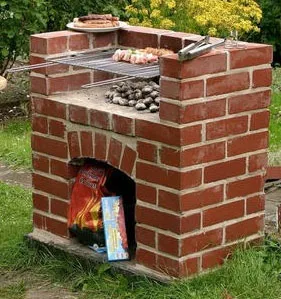 Barbecue téglából kezét videó használati és poryadovkoy (barbecue) Barbecue téglából kezét videó használati és poryadovkoy