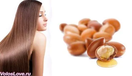 Argan olaj haj 8 háztartási maszkok és vélemények