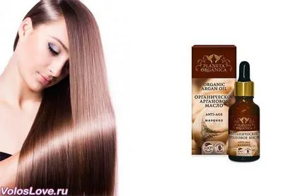 Argan olaj haj 8 háztartási maszkok és vélemények