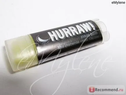 Ajakbalzsam hurraw! Balzsam, éjszakai kezelés ajak, kék kamilla vanília - «harraw! hogyan