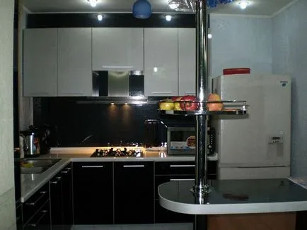A bárpult Kitchen fotógaléria (90 valós fotó), konyha tervezés, belsőépítészet, javítás, fotók
