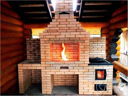Grillező tégla a kezüket - hogyan barbecue