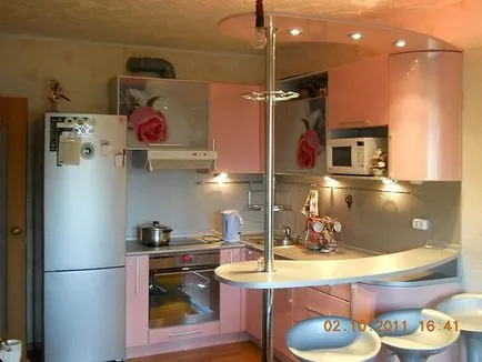 A bárpult Kitchen fotógaléria (90 valós fotó), konyha tervezés, belsőépítészet, javítás, fotók