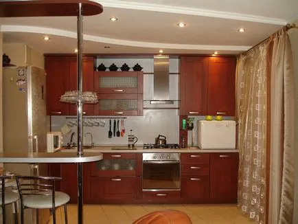 A bárpult Kitchen fotógaléria (90 valós fotó), konyha tervezés, belsőépítészet, javítás, fotók