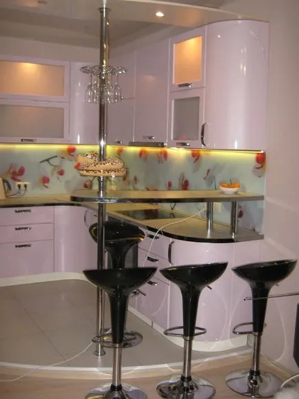 A bárpult Kitchen fotógaléria (90 valós fotó), konyha tervezés, belsőépítészet, javítás, fotók