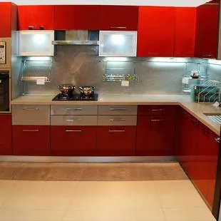 Beige konyha - 65 valódi fotók modern belső