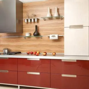 Beige konyha - 65 valódi fotók modern belső